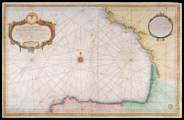 carte reduite golphe gascogne