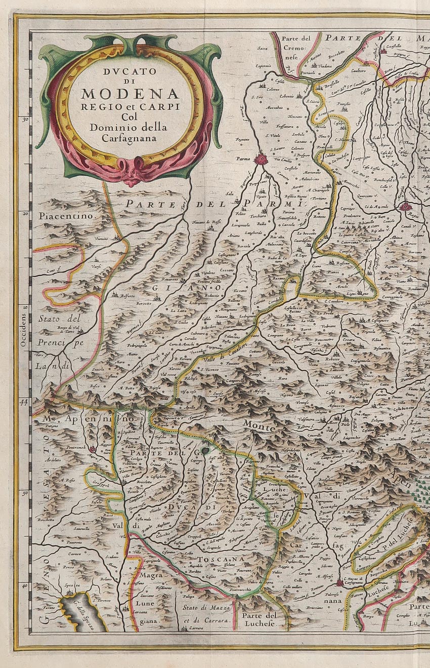 carta geografica ducato modena reggio carpi jansson carta geografica ducato modena reggio carpi