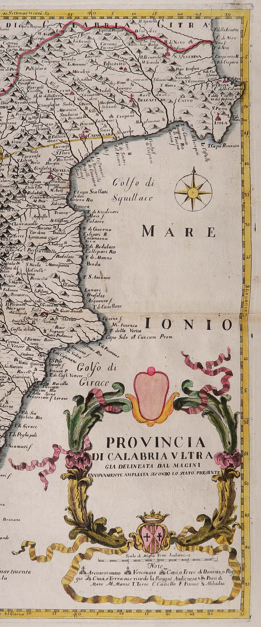 carta geografica calabria ultra petrini carta geografica calabria ultra