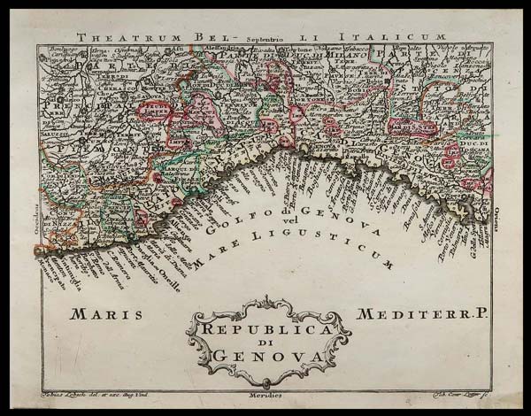carta geografica repubblica genova lobeck