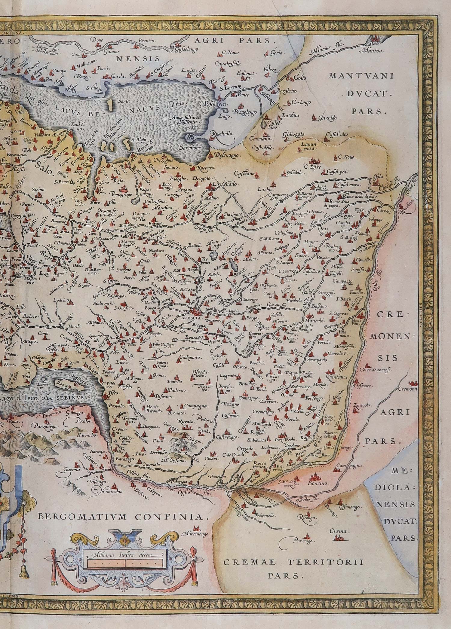 carta geografica bresciano ortelius