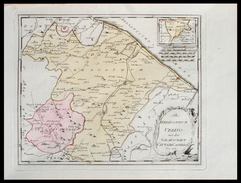 carta geografica antica urbino reilly