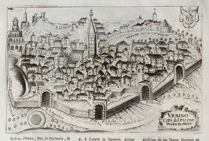 stampa antica urbino varea stampa urbino varea