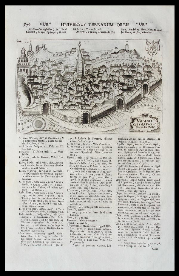 stampa antica urbino varea