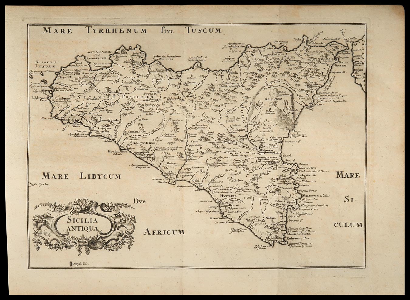 carta geografica sicilia antiqua folard