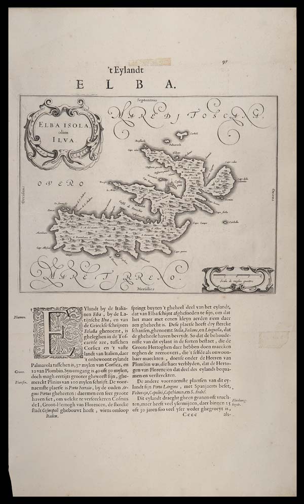 carta geografica isola elba blaeu