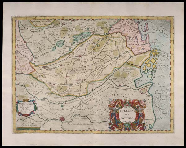 carta geografica polesino rovigo magini