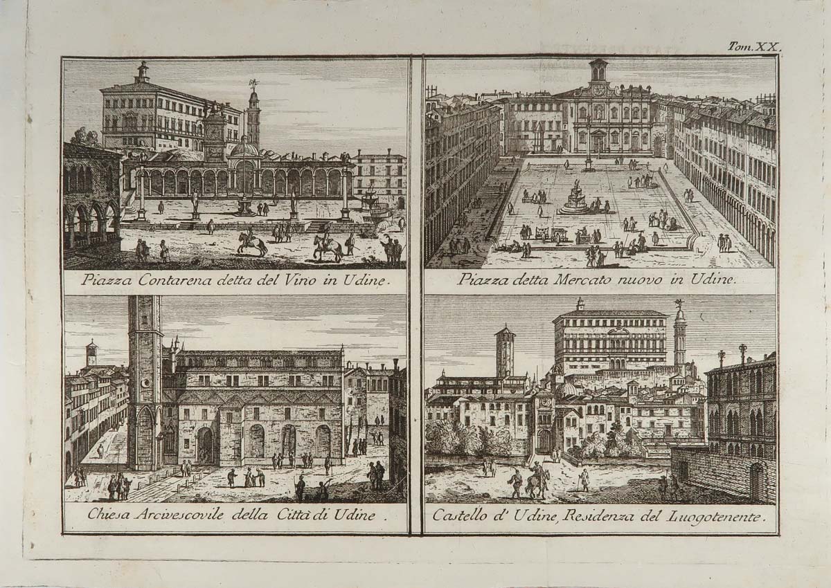 stampa antica vedute udine stampa vedute udine
