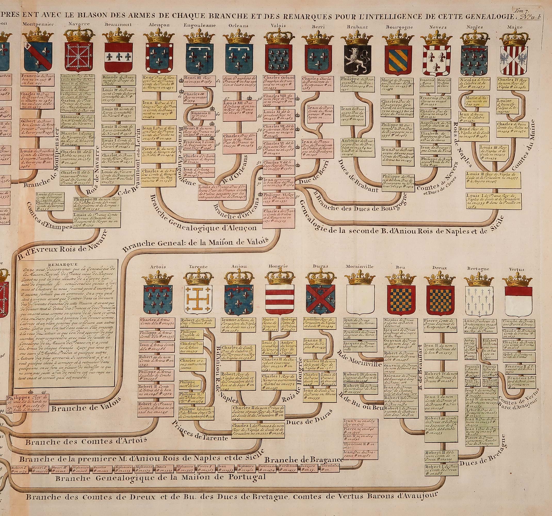 stampa antica famiglia reale francia stampa antica famiglia reale francia chatelain