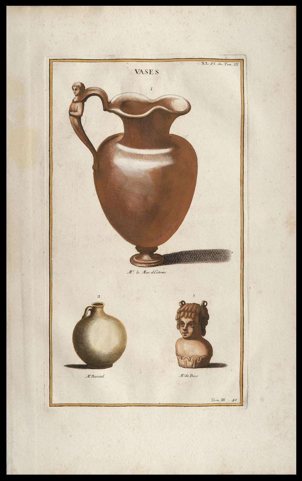 stampa vasi antichi montfaucon